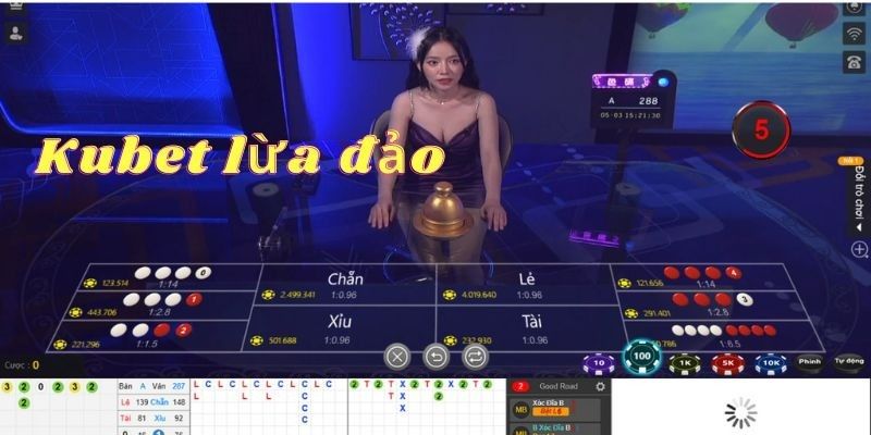 Kubet gian lận kết quả để lừa tiền người chơi